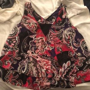 Lane Bryant printed tank top